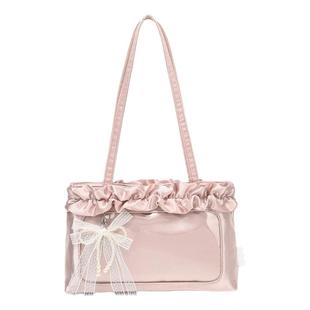 LOLA DESIGN绸缎痛包小食量 通勤学生党日系二次元大肠痛腋下包女