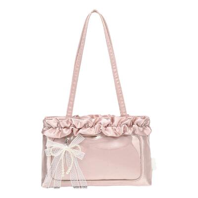 LOLA DESIGN绸缎痛包小食量 通勤学生党日系二次元大肠痛腋下包女