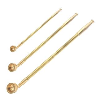 纯铜老式旱烟杆伸缩款 黄铜男士老人杆烟斗金属烟袋锅子复古烟枪