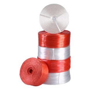 塑料捆扎绳子撕裂膜扎口绳尼龙草封包绳捆草绳包装绳纤维绳白色绳