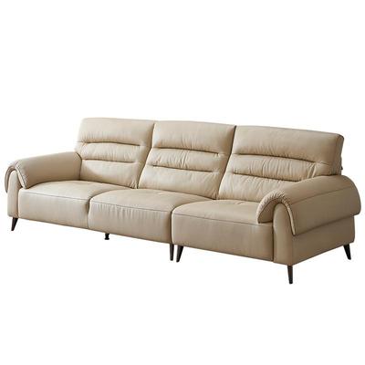 中古风真皮沙发复古风