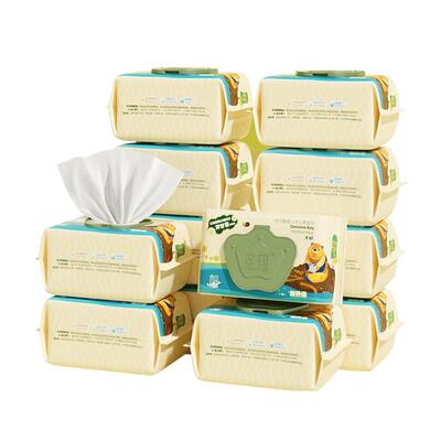 子初婴儿湿巾纸新生儿手口专用屁宝宝幼儿童湿纸巾家用实惠装大包