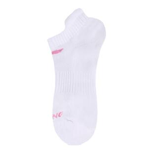 李宁运动袜子女专业跑步羽毛球袜秋冬透气抗菌短袜女款马拉松男夏