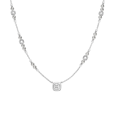 HEFANG星光方糖长项链轻奢简约