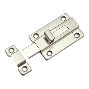 加厚不锈钢插销2/3寸卫生间门扣门栓子左右插销锁防盗木门插销锁