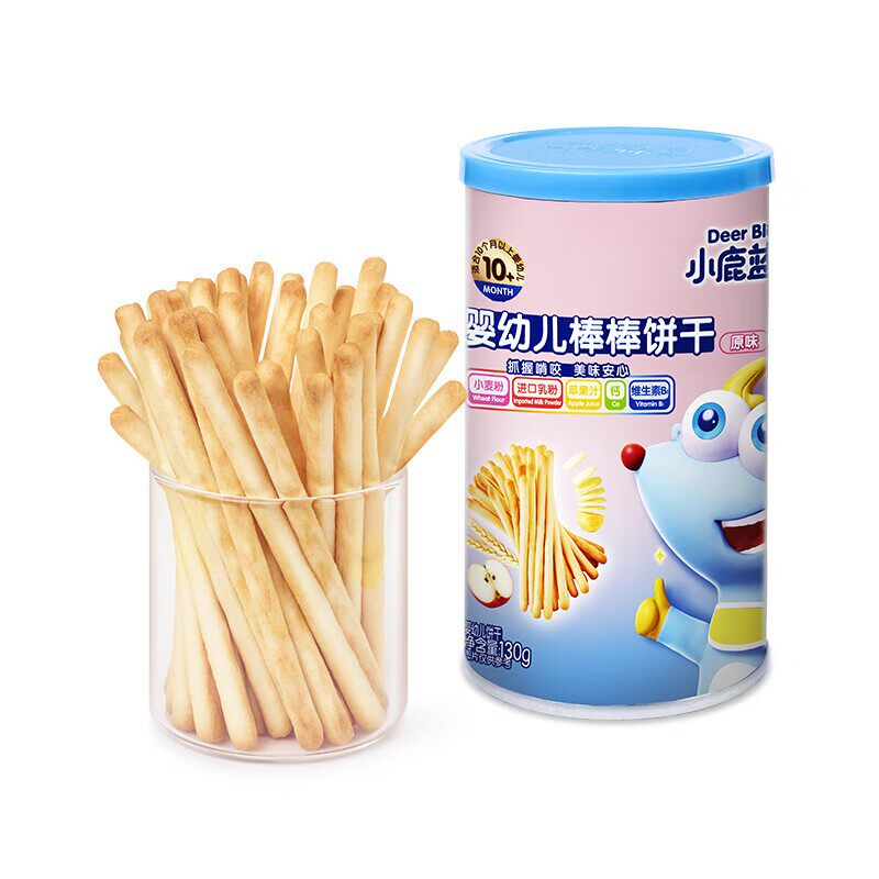 小鹿蓝蓝炭烧棒饼干13g