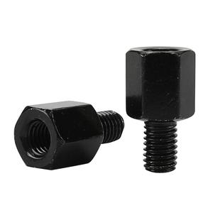 摩托车电动车后视镜反光镜加高螺丝10mm8mm正丝反丝转接增高螺丝