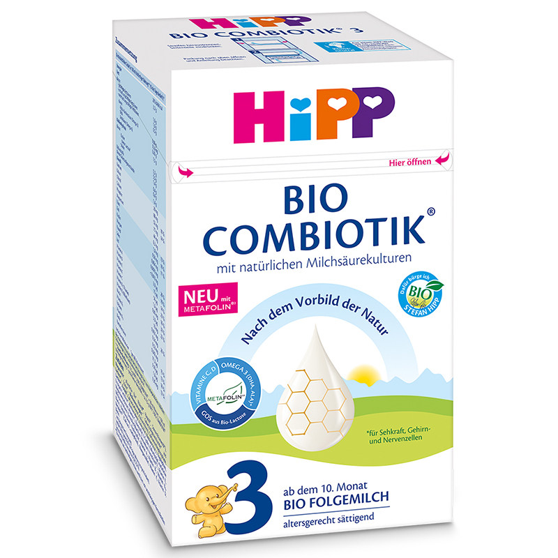 德国HiPP喜宝奶粉益生菌有机2段