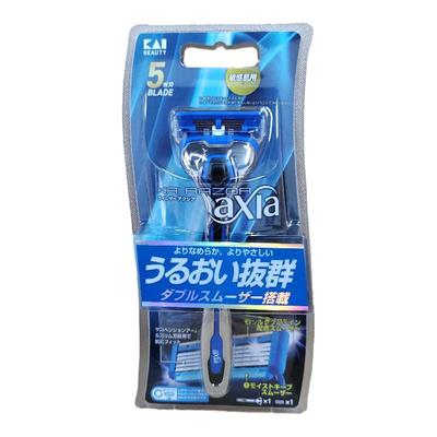 5层手动刮胡须刀日本贝印