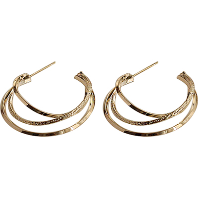 小众设计感耳圈个性耳钉