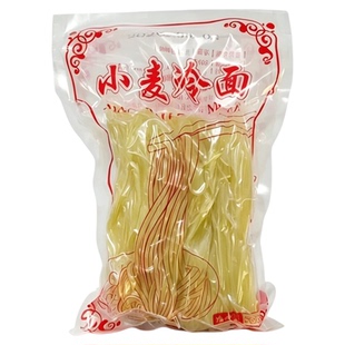 冷面东北朝鲜正宗半干鲜黄面条商用批发大冷面当天现压散装小麦面
