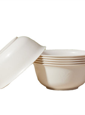 稻壳一次性碗食品家用饭碗套装
