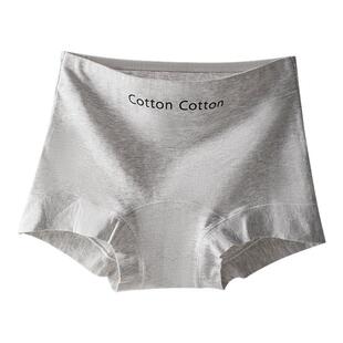 内裤女款纯棉抗菌全棉裆2025新款夏薄款女士平角裤运动包臀四角裤