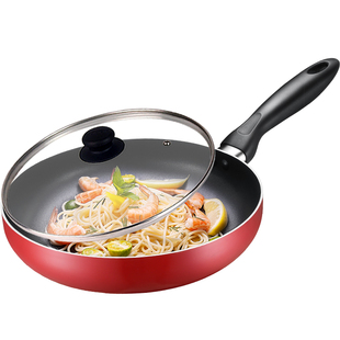 苏泊尔平底锅不粘锅家用煎锅超轻便轻巧早餐锅电磁炉燃气灶通适用