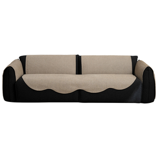 法式中古风异形沙发垫防滑防猫抓不规则高级感盖布垫子四季通用