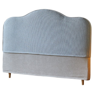 丰范单买轻奢落地床头小户型新款现代简约可拆洗布艺床头靠背背板