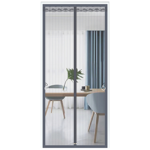 夏季防蚊门帘磁性磁吸纱门纱窗魔术贴自粘家用金刚网磁条沙门新款