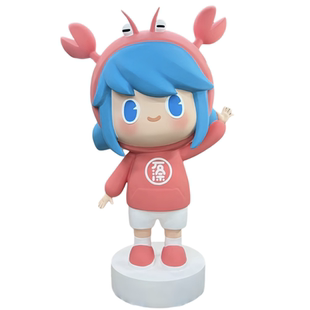 玻璃钢雕塑定制创意卡通潮流模型3D打印人偶动物吉祥物落地大摆件