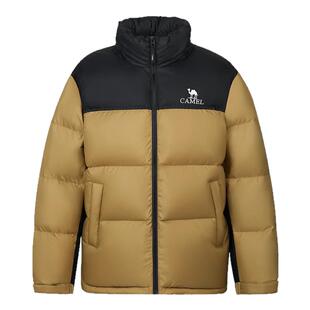 骆驼火山羽绒服男女装短款2025秋冬季新款加厚保暖面包服羽绒外套