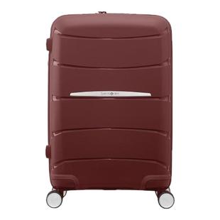 Samsonite新秀丽拉杆箱大容量红色行李箱结婚陪嫁加厚耐用箱子QM4