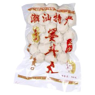 潮汕手工墨鱼丸1500g花枝丸火锅食材海鲜丸子正宗墨斗丸手打鱼丸