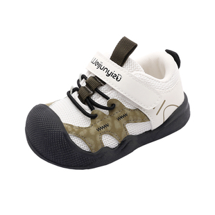 学步鞋男宝宝鞋子春季款婴儿学步鞋子软底防滑机能鞋1一3岁女童鞋