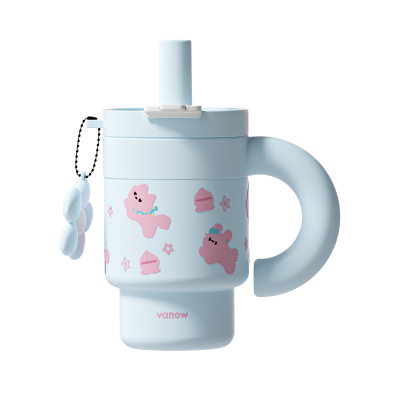 Vanow甜美可爱陶瓷内胆保温杯