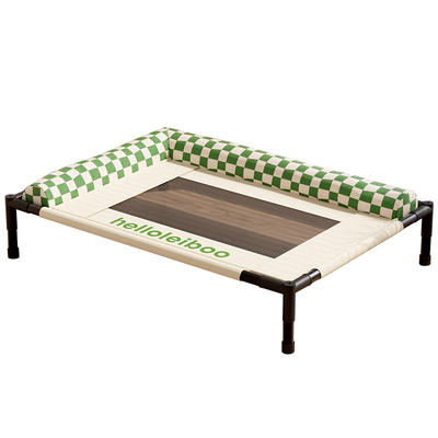 新式狗窝狗狗行军床四季通用可拆洗离地防潮中小型犬夏天宠物睡床