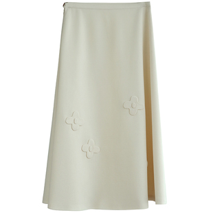 cicidream新款 一件做工非常好 抗皱好 型好显瘦的 高腰半身长裙