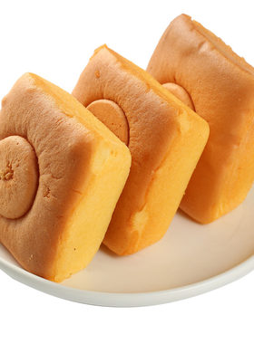 糖醇小米抗饿老式孕期蛋糕面包