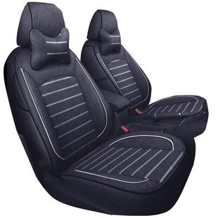 25新款汽车座套全包亚麻布艺四季通用专车定制五座车坐垫冬季椅套