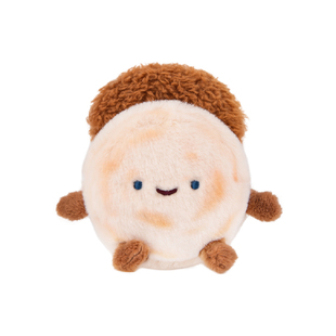 绒馍馍西安文创肉夹馍玩偶毛绒挂件西安特色纪念品特产新年礼物