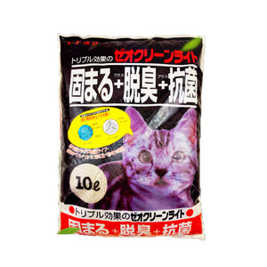 酷比膨润土猫砂10L低粉尘脱臭强结团强除异味添香猫咪用品包邮8kg