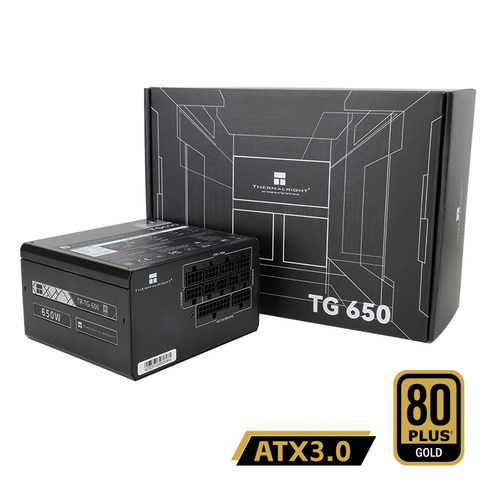 利民TG650 750 850 1000 1200W金牌全模组机箱电源ATX3.0 PCIE5.0-封面