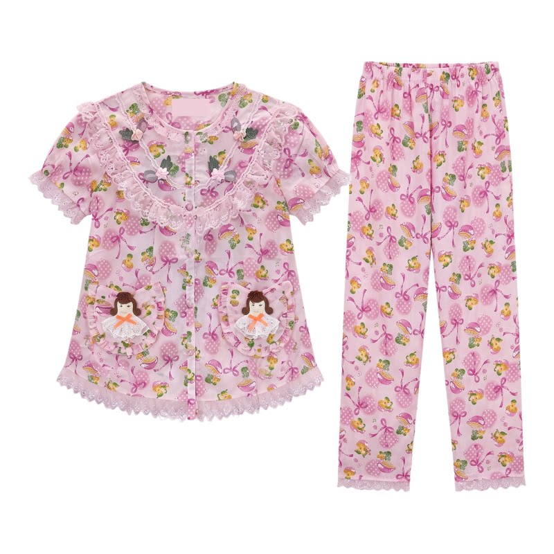 欣琦丝纯棉家居服套装欣琦丝女