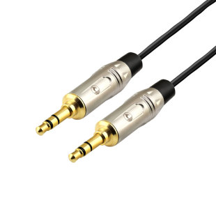 DZ297科诺恩2B2AT音频话筒线3.5mm小三芯插头信号平衡对录延长线