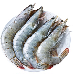 王牌大虾鲜活速冻超大基围虾盐冻海虾白虾厄瓜多尔南美对虾类海鲜