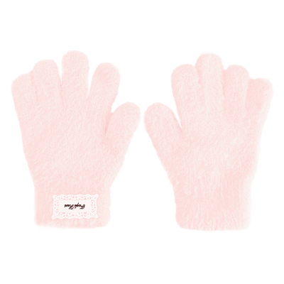 易碎商店秋冬针织保暖手套