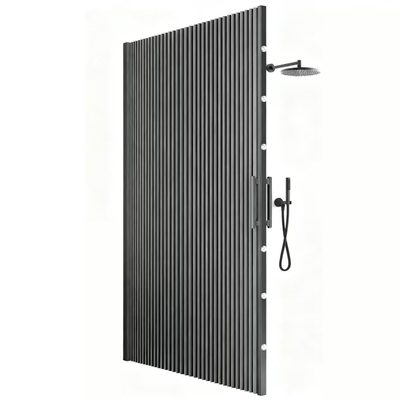 浴室浴帘磁吸隐形折叠卫生间