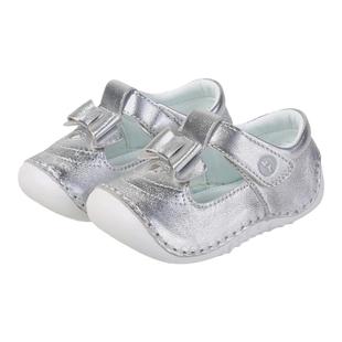 美格新宝宝学步鞋羊皮幼童机能软底防踢防滑婴儿包头爱心真皮童鞋