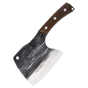 山城铁匠邓家刀砍骨斧斩骨菜刀重庆锻造家用剁骨专用骨头刀具加厚