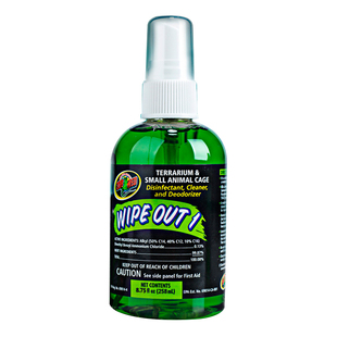 爬宠Zoomed消毒液除臭喷雾爬虫陆龟箱消毒饲养环境杀菌清洁祖迈特