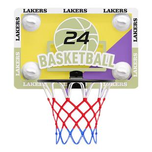 家用篮球框室内可扣篮投篮架免打孔壁挂式儿童折叠篮球架小篮筐