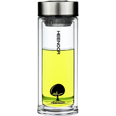 希诺双层玻璃杯办公家用喝水泡茶