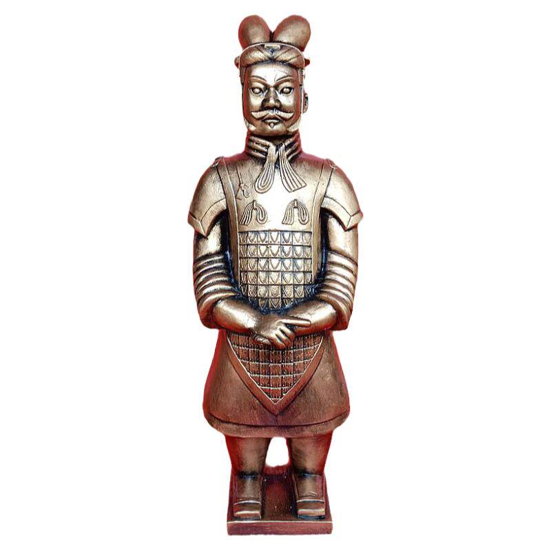 西安纪念品兵马俑陶俑大摆件中式