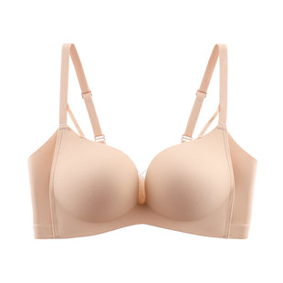 小胸聚拢显大内衣女加厚3cm奶罩收副乳防下垂上托无钢圈无痕文胸