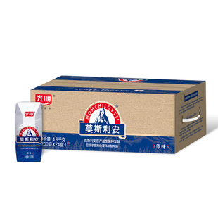 光明莫斯利安酸奶酸牛奶200g*24盒整箱营养早餐学生奶1月