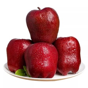 顺丰甘肃天水正宗花牛苹果蛇红果婴儿宝宝老人粉面沙甜脆新鲜水果