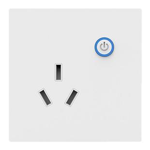 涂鸦zigbee智能墙壁插座面板计量86型五孔手机远程定时语音10A16A