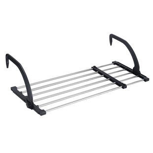 可伸缩窗台折叠晾衣架阳台挂鞋架室内晒衣架晾鞋架子窗户晒鞋神器